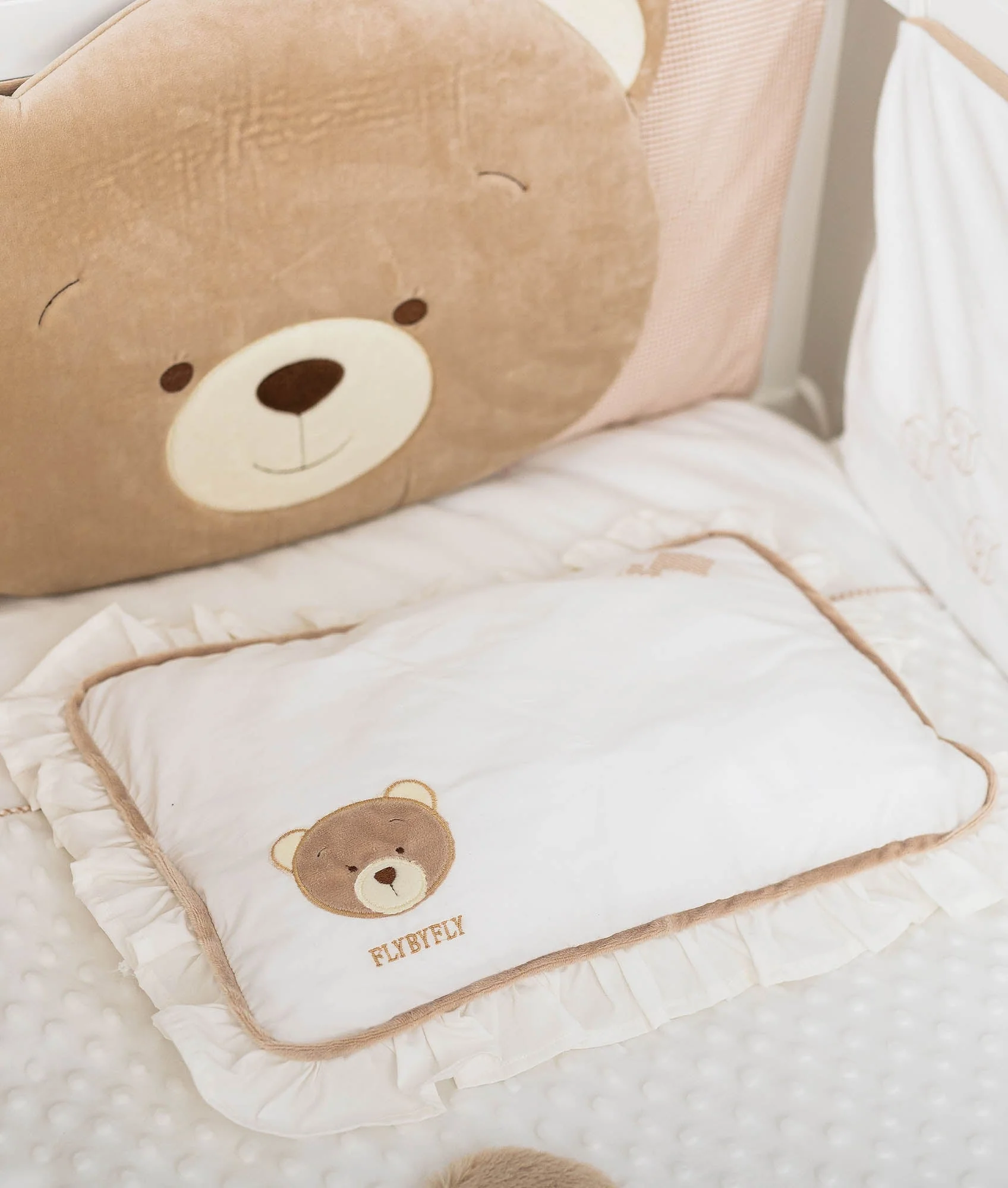 Bedding Set Bubble | Classic White & Beige