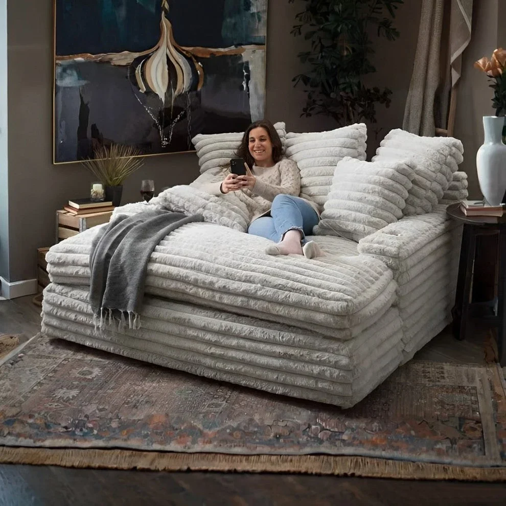 Nestle Recliner With Dual Cupholders And Charging Ports