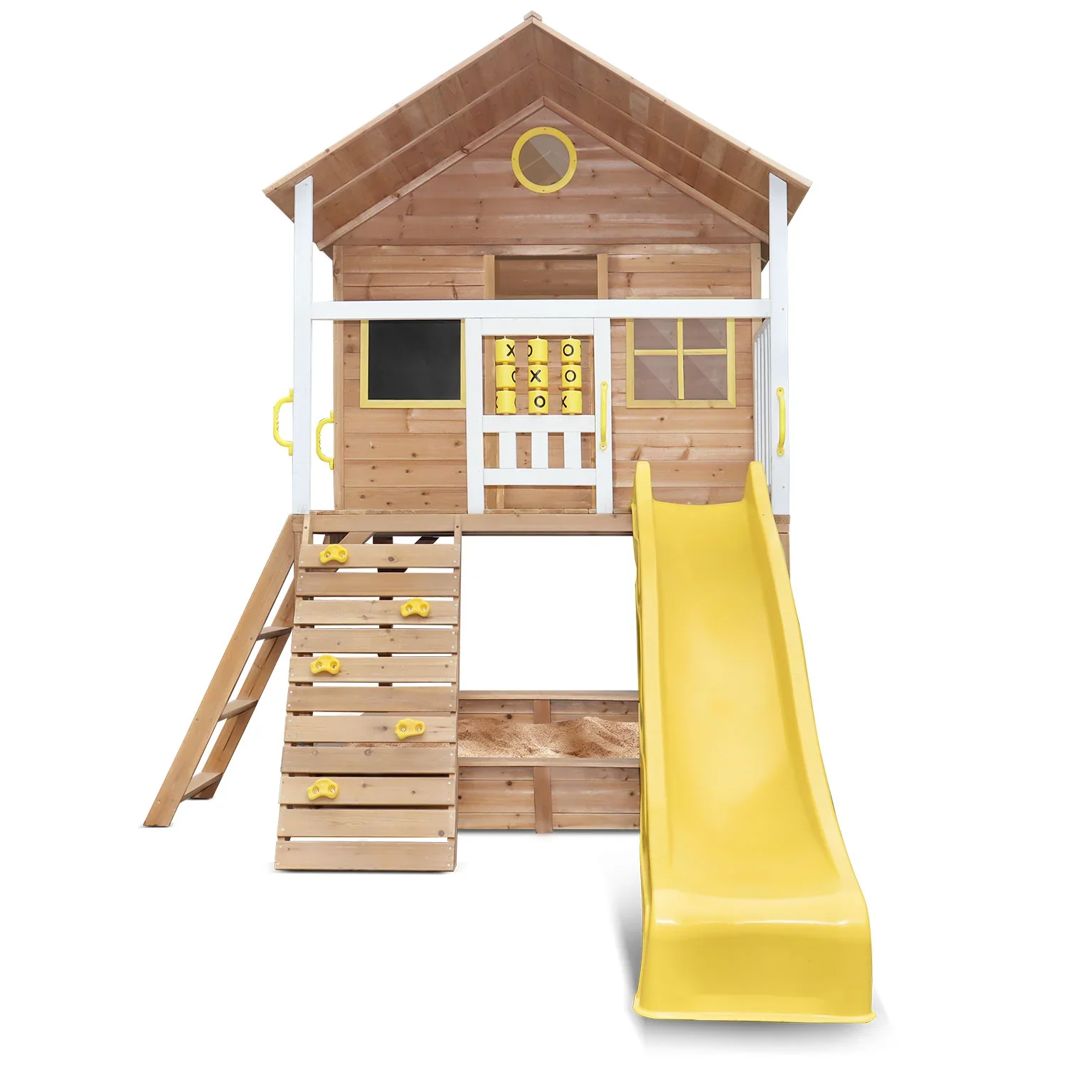 Lifespan Kids Warrigal játszóház – sárga csúszda
