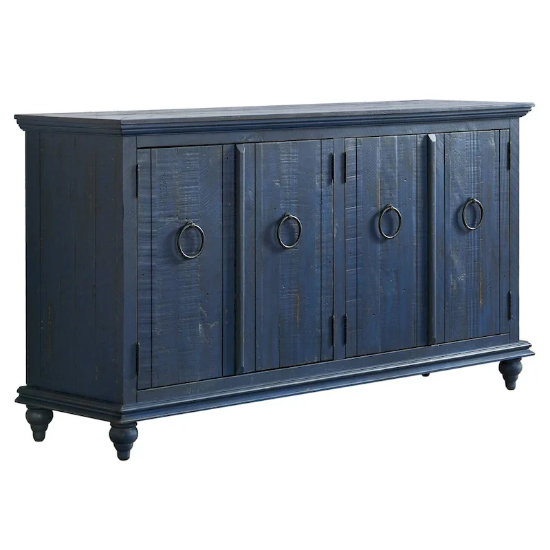 Garden District Solid Wood 65 TV Stand Console