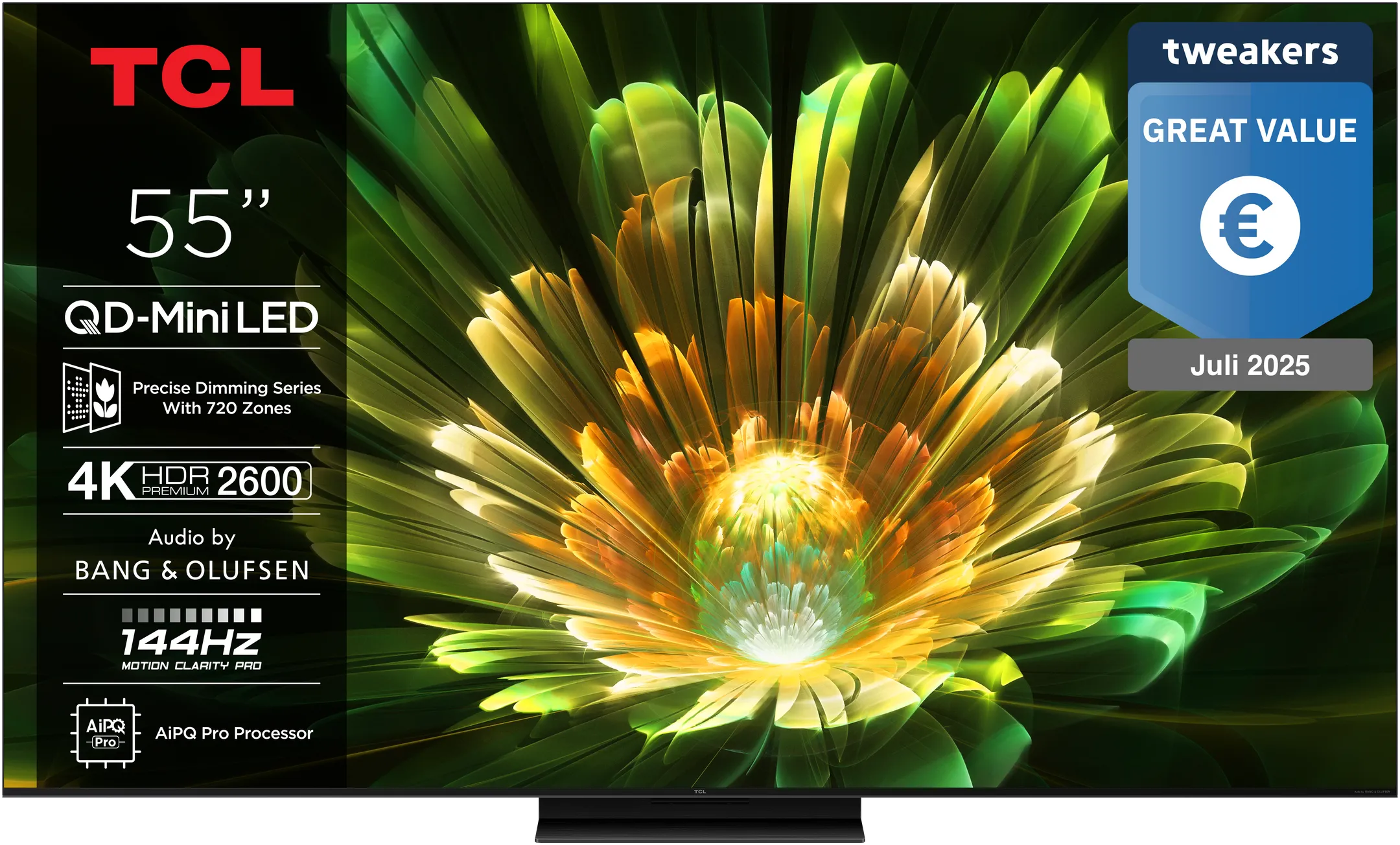 TCL QD-Mini LED 4K TV 55C79K (2025) - 55 inch