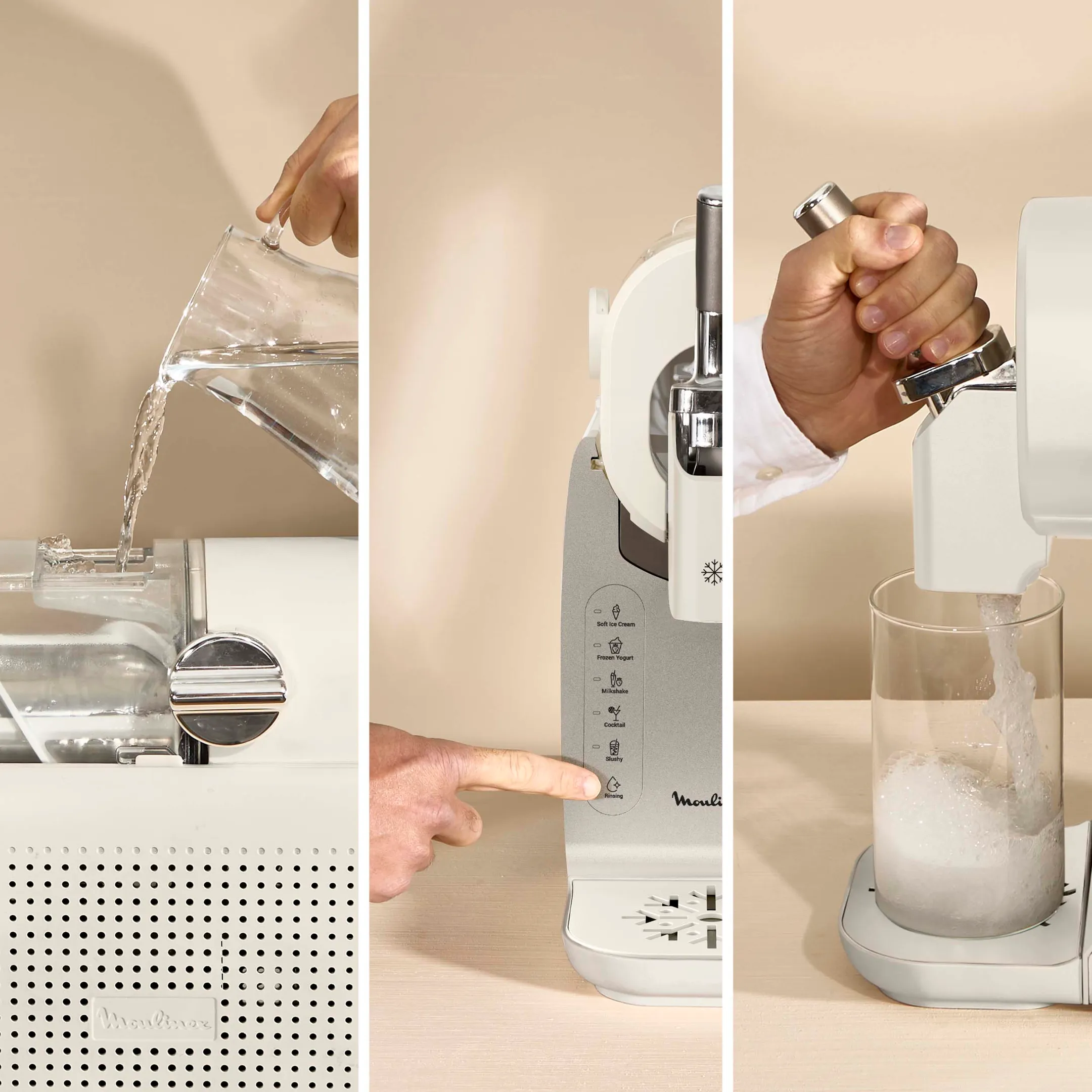 Moulinex Ijsmachine Freezi 16-in-1 MJ803AF0