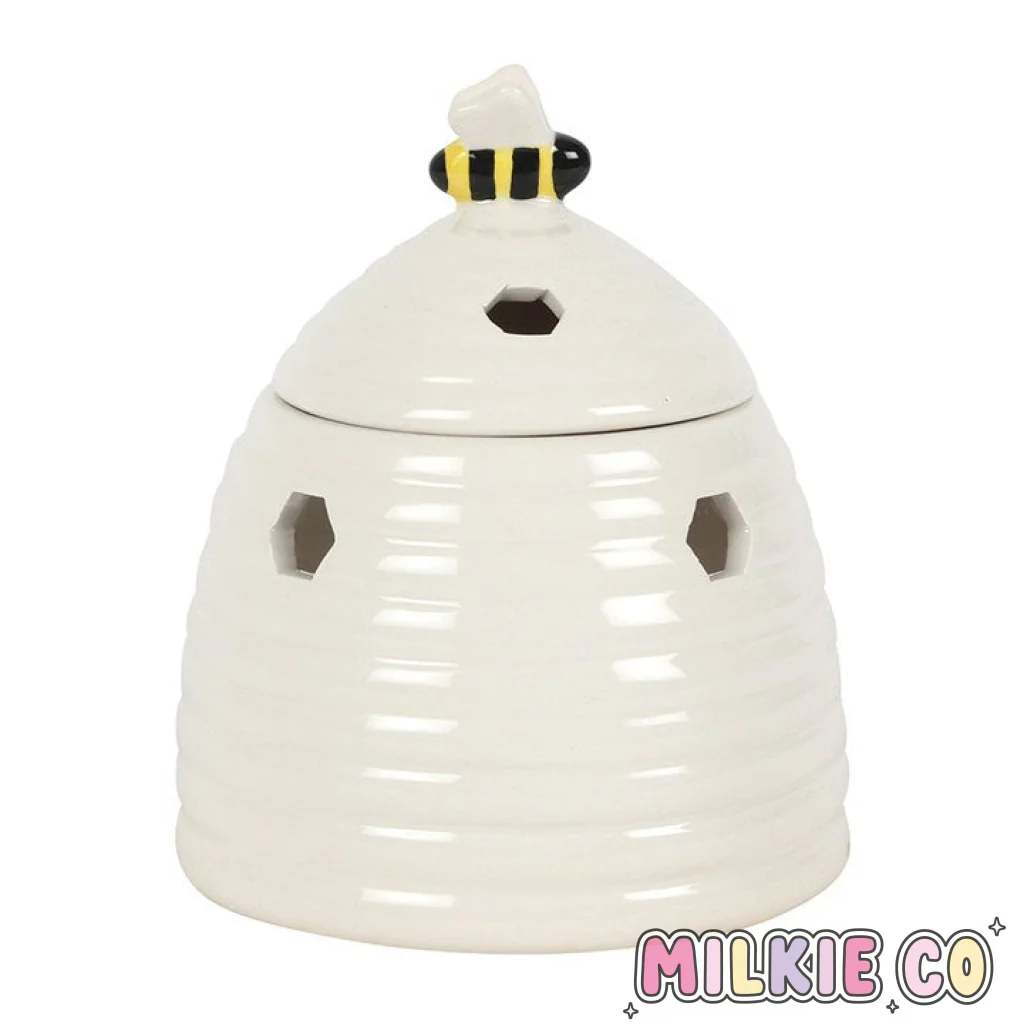 White Beehive Wax Melt Burner