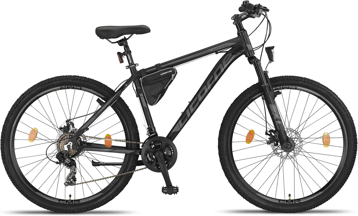 Licorne Bike Effect Premium Mountainbike Aluminium Discbremse Jungen Mädchen 21 Gang