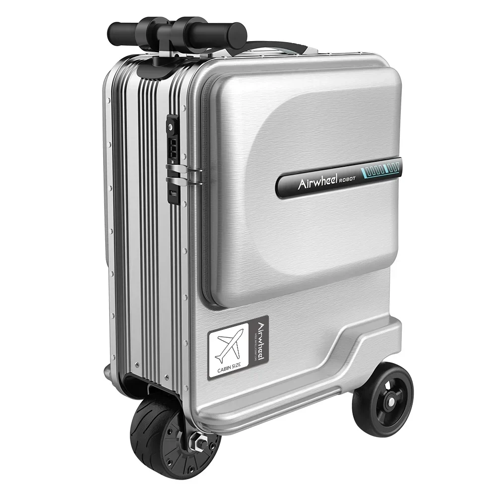 Airwheel 20 Inch SE3miniT Smart Robot Electrical Riding Luggage Ride on Scooters Carry On Luggage for Travel