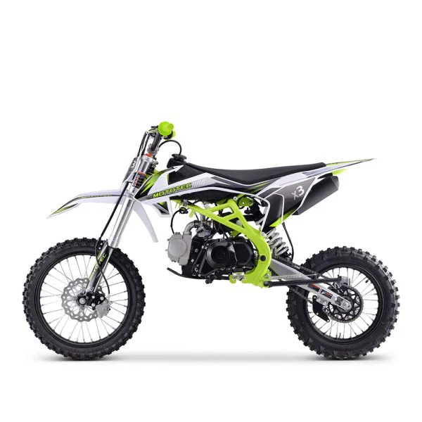 MOTOTEC X3 125CC 4-Stroke Green Gas-Powered Dirt Bike (95731462)