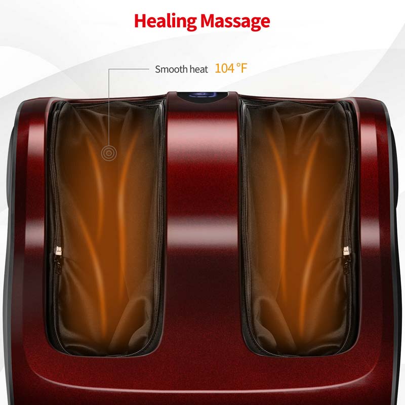 Foot Amp Calf Massager With Heat Amp Remote Shiatsu Kneading Electric Massage Machine With Adjustable Tilt Base Timer Lcd Screen