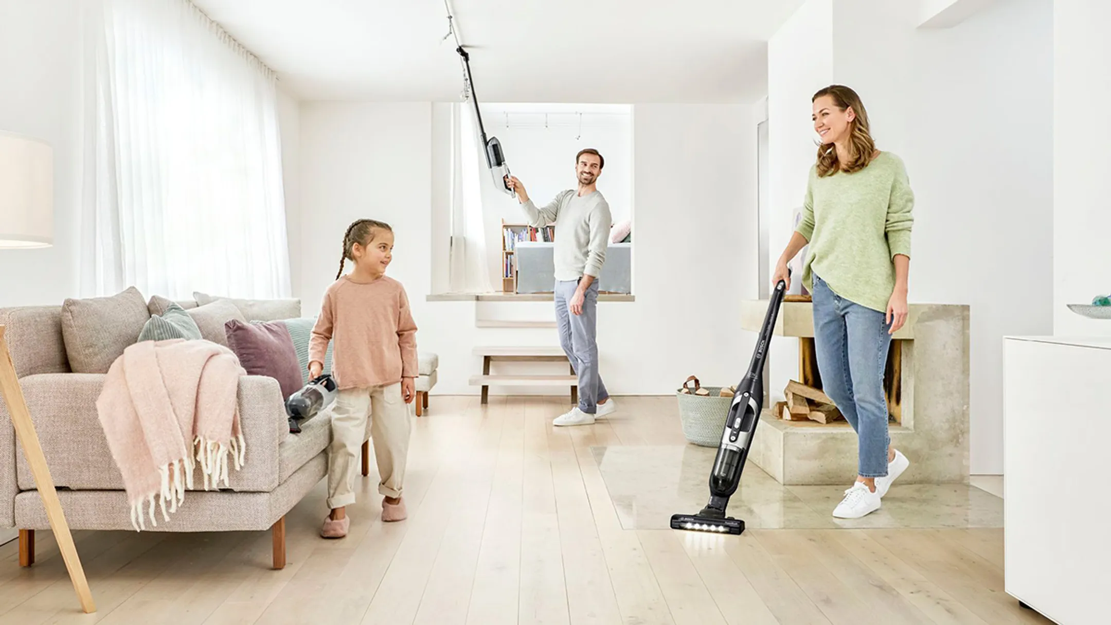 Bosch Steelstofzuiger BCH3P2300 Flexxo