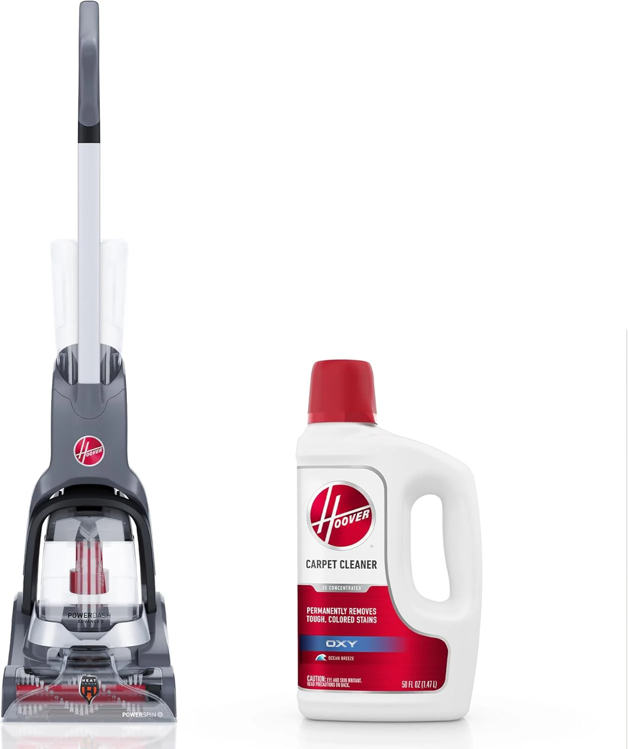 Hoover PowerDash Pet Advanced Compact Carpet Cleaner Machine with Above Floor Cleaning