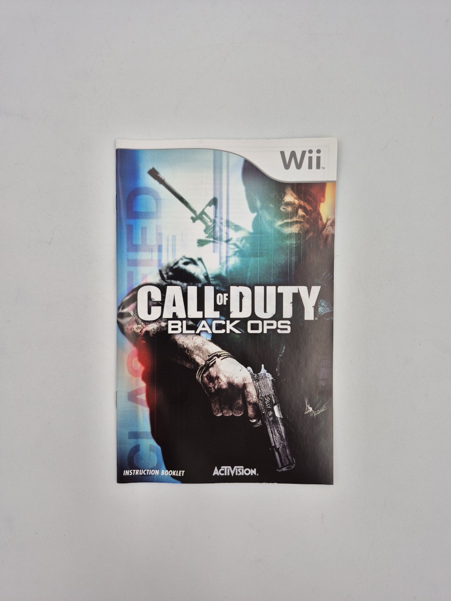 Call of Duty Blackops Wii Handleiding