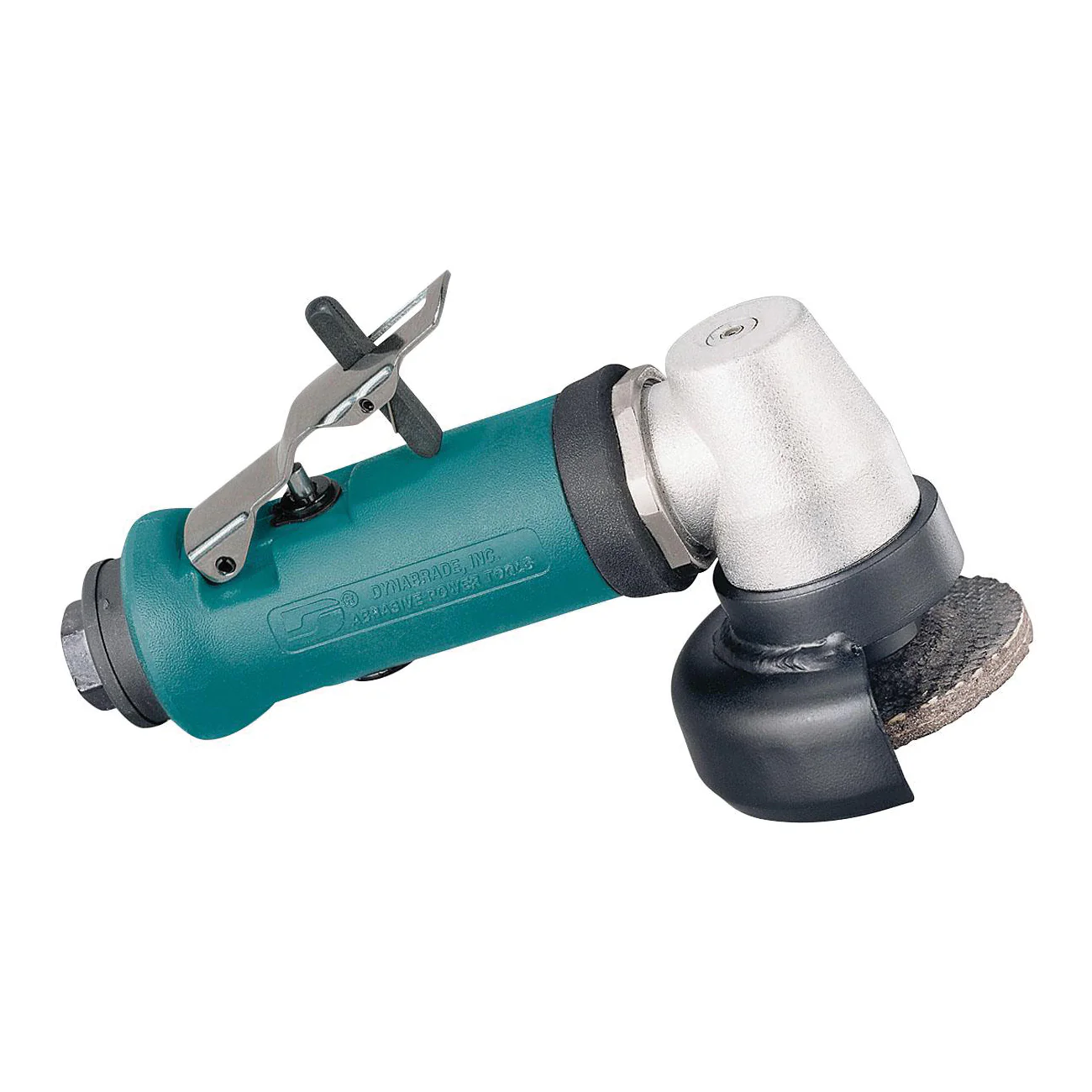 Dynabrade 52710  ~  2 Inch Diameter Right Angle Depressed Center Wheel Grinder .4 Hp 12000 Rpm Geared Rear Exhaust 3/8 Inch-24 Spindle Thread