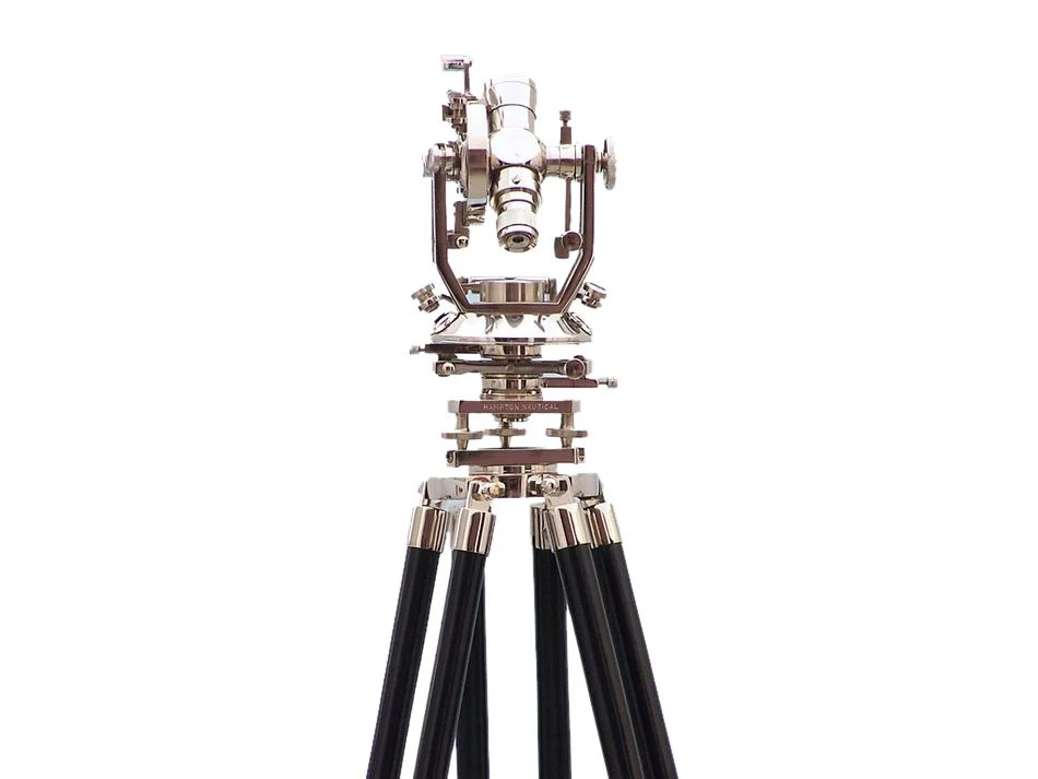 Floor Standing Chrome Theodolite