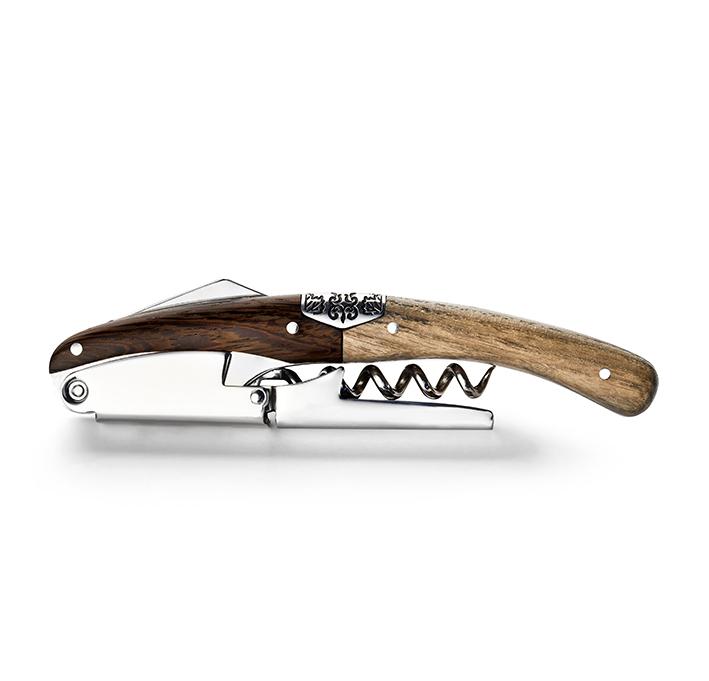 Primitivo Wine Bottle Opener, Oak and Weng��