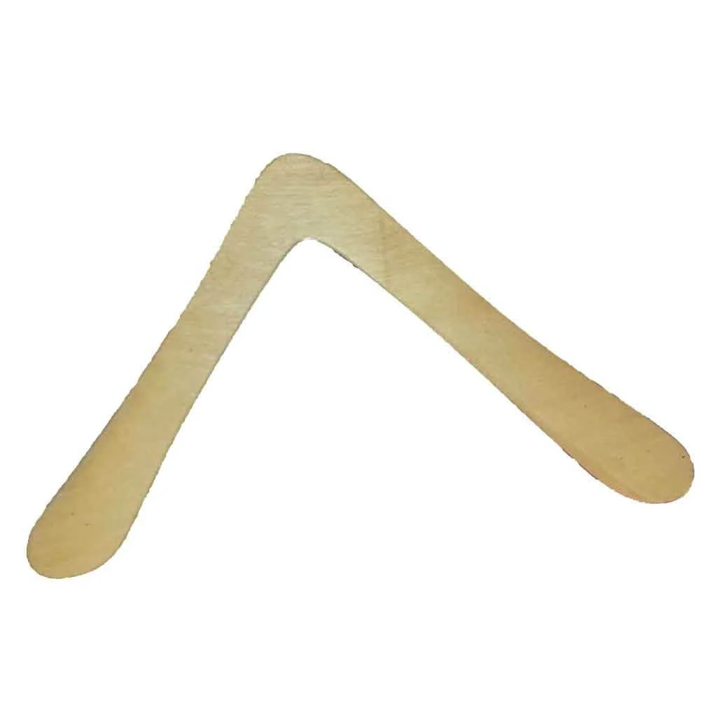 Crested Butte Wooden Boomerang - Great sport boomerang for beginners