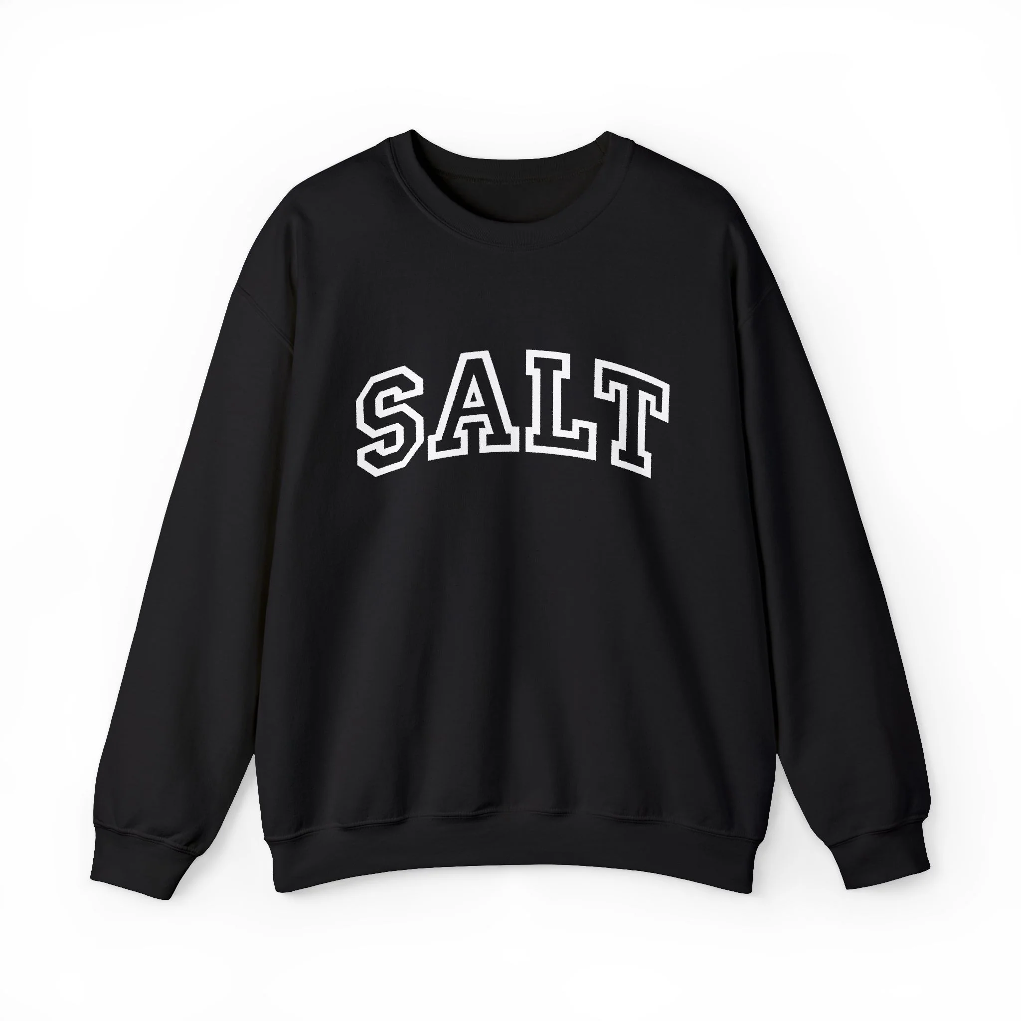 Salt Graphic Sweatshirt - Collegiate Block Letter Crewneck