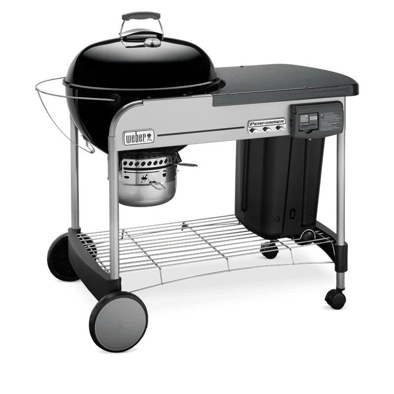 Weber Performer Deluxe 22′ fekete faszenes grillsütő