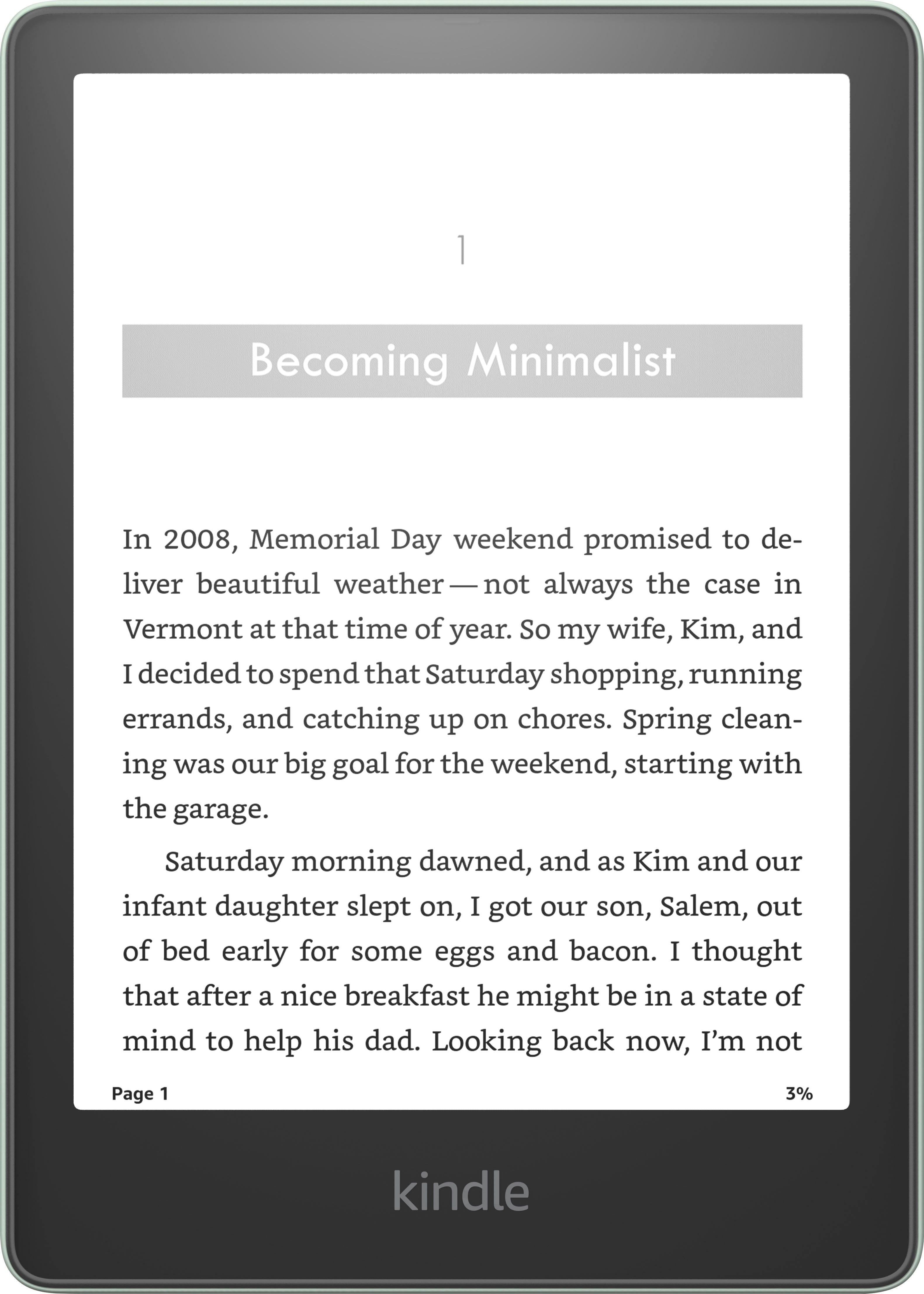 2025 Amazon - Kindle Paperwhite Signature Edition - 32GB - Verde Agave