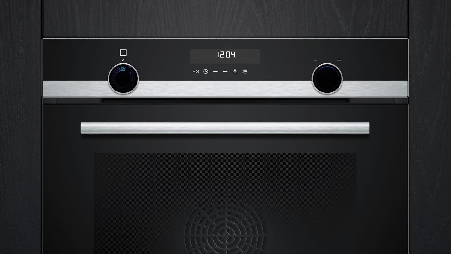 Siemens HB578HBS7 iQ500 Einbau-Backofen, 60 x 60 cm, activeClean - automatisches Selbstreinigungssystem, cookControl30, 3D Heißluft, Backofenassistent mit Sprachsteuerung, Backwagen, Home Connect