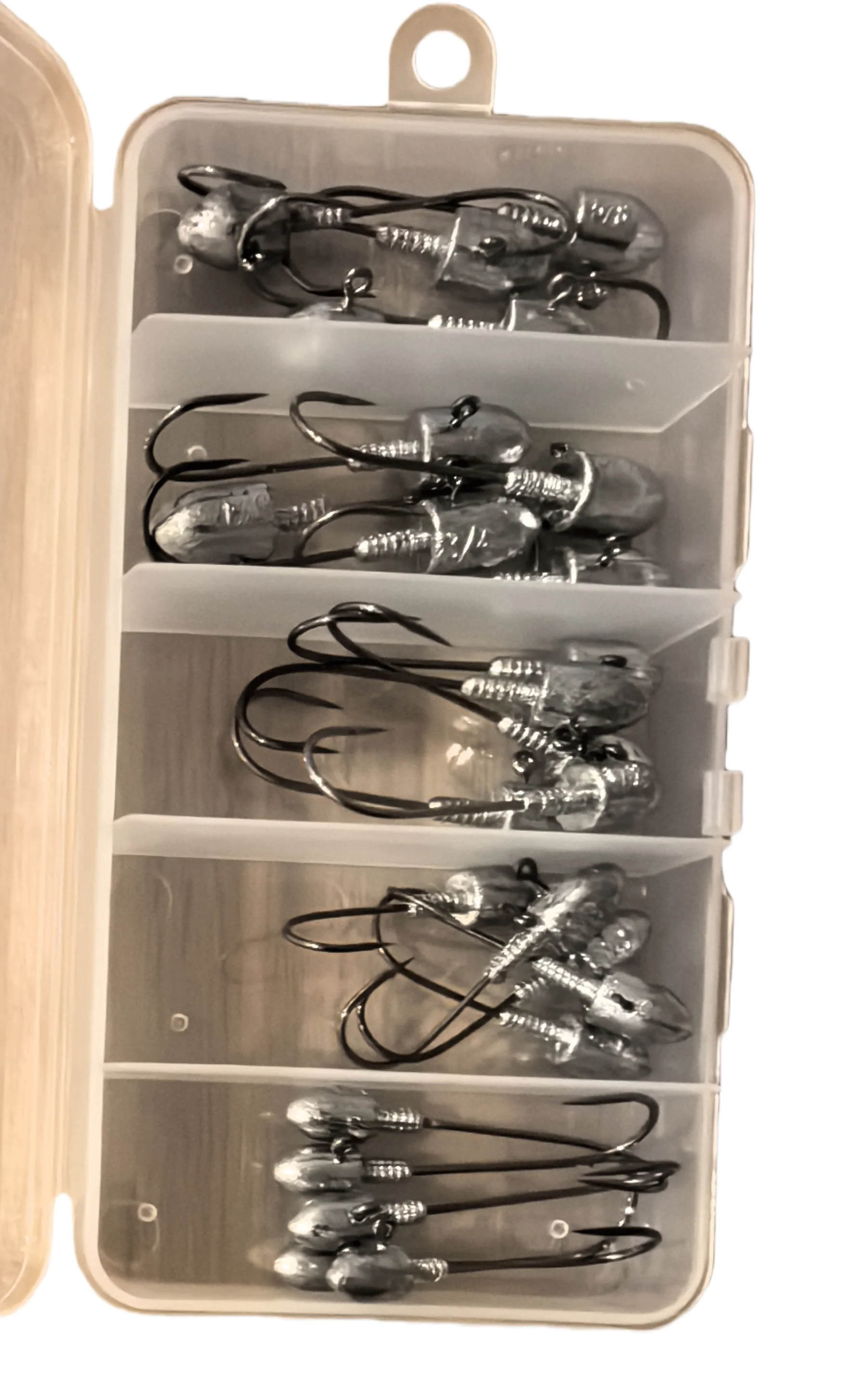 MASTERPRO Inshore Reef Jighead Value Pack �?25pcs For Soft Plastics | Saltwater Heavy (B)