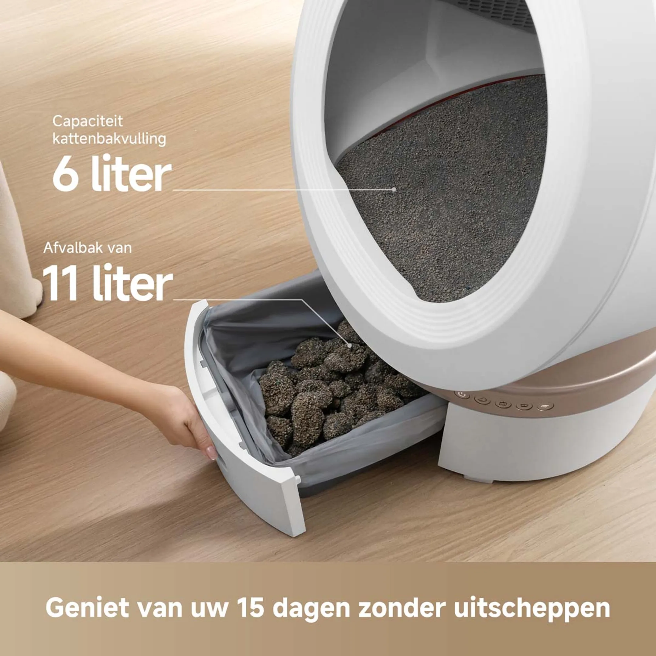 MOVA Automatische kattenbak LR10 Prime