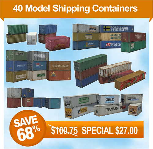 Shipping Containers Pack Deal C