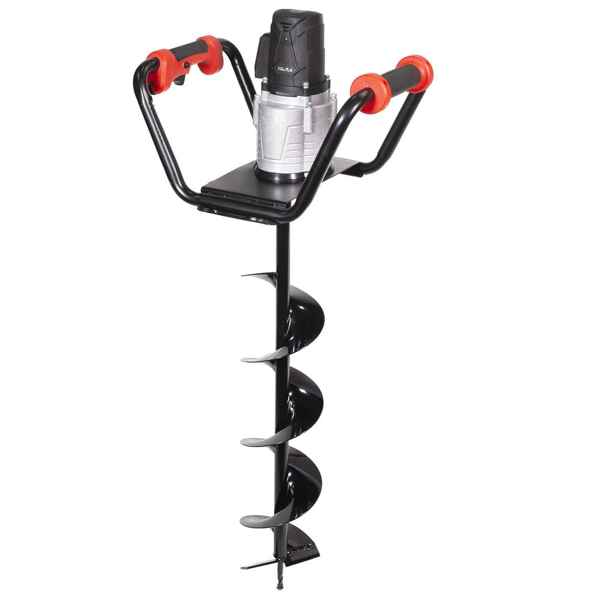 XtremepowerUS 1500W Electric Post Hole Digger with 6′′ Auger Bit, Anti Vibration Handle & Safety Lock for Soil & Fence Posts