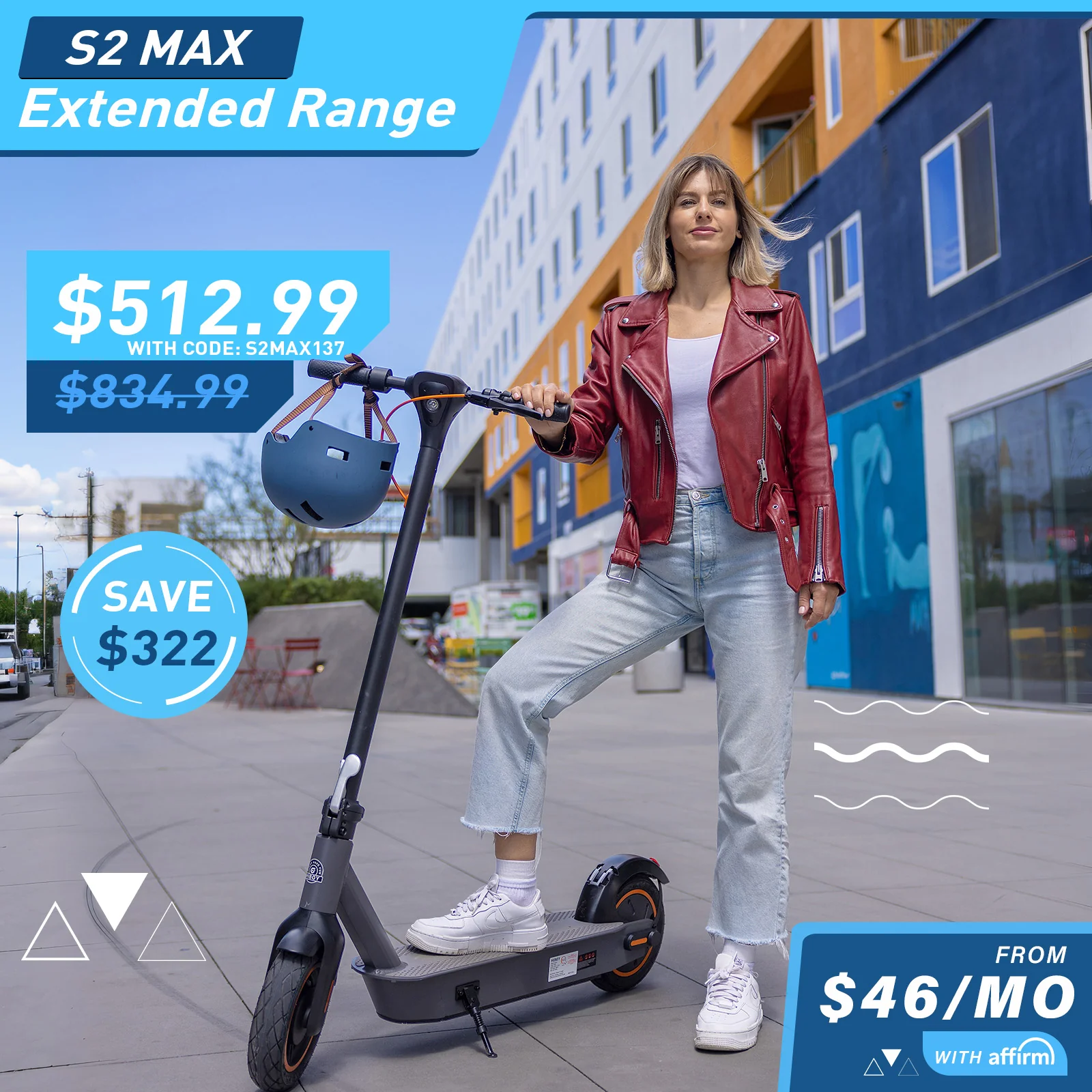Hiboy S2 MAX Elektrische Scooter