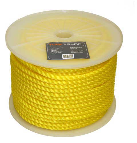 Tuff Grade 164344  ~  Poly Reel Yellow 3/4 Inch X 125' Rope