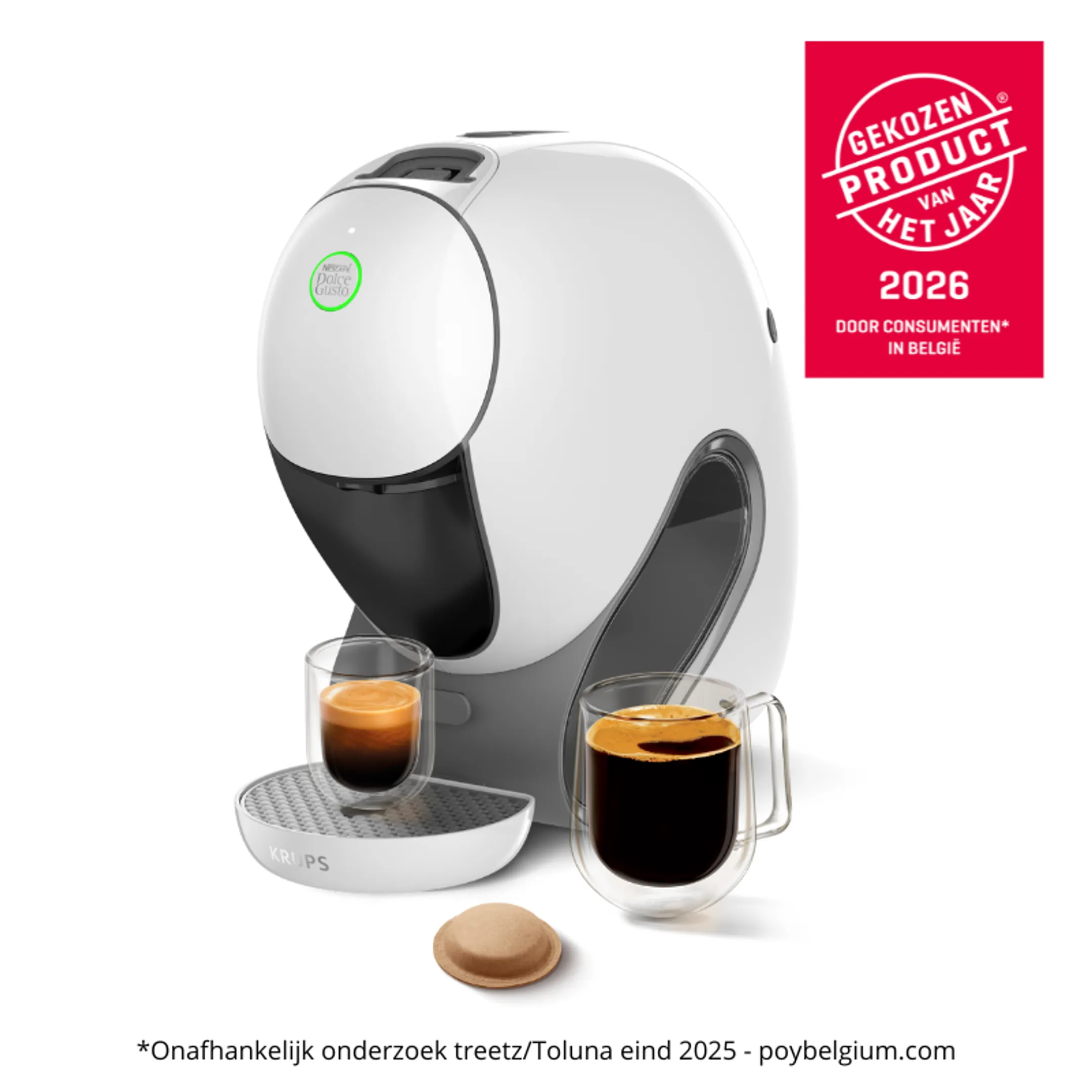 Krups Koffiemachine NESCAFÉ Dolce Gusto NEO CAFFÈ wit KP830110