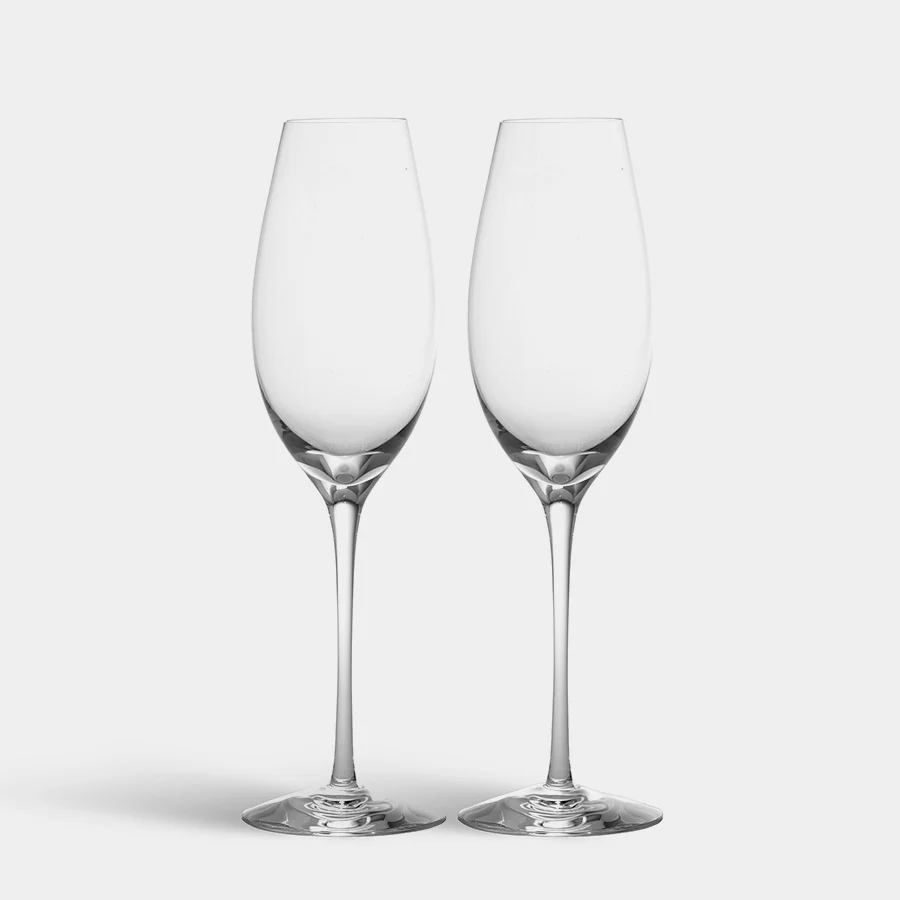 Difference Sparkling Wine Glass Pair
