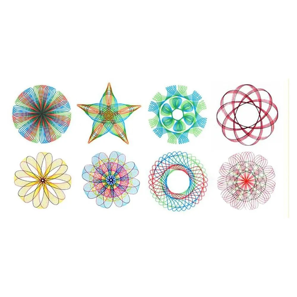 SpiralCraft | Bereik Artistieke Precisie met de Spirograaf Tekenset!