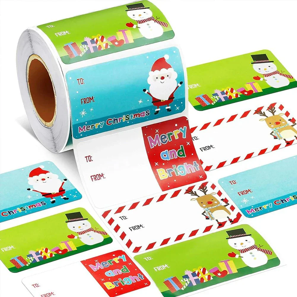 GiftWonder | Voeg vreugde toe aan uw geschenken met deze zalige kerstlabels!