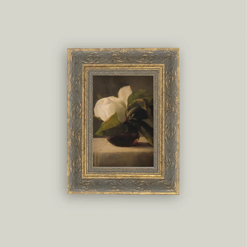 Magnolia Framed Antique Inspired Framed Art