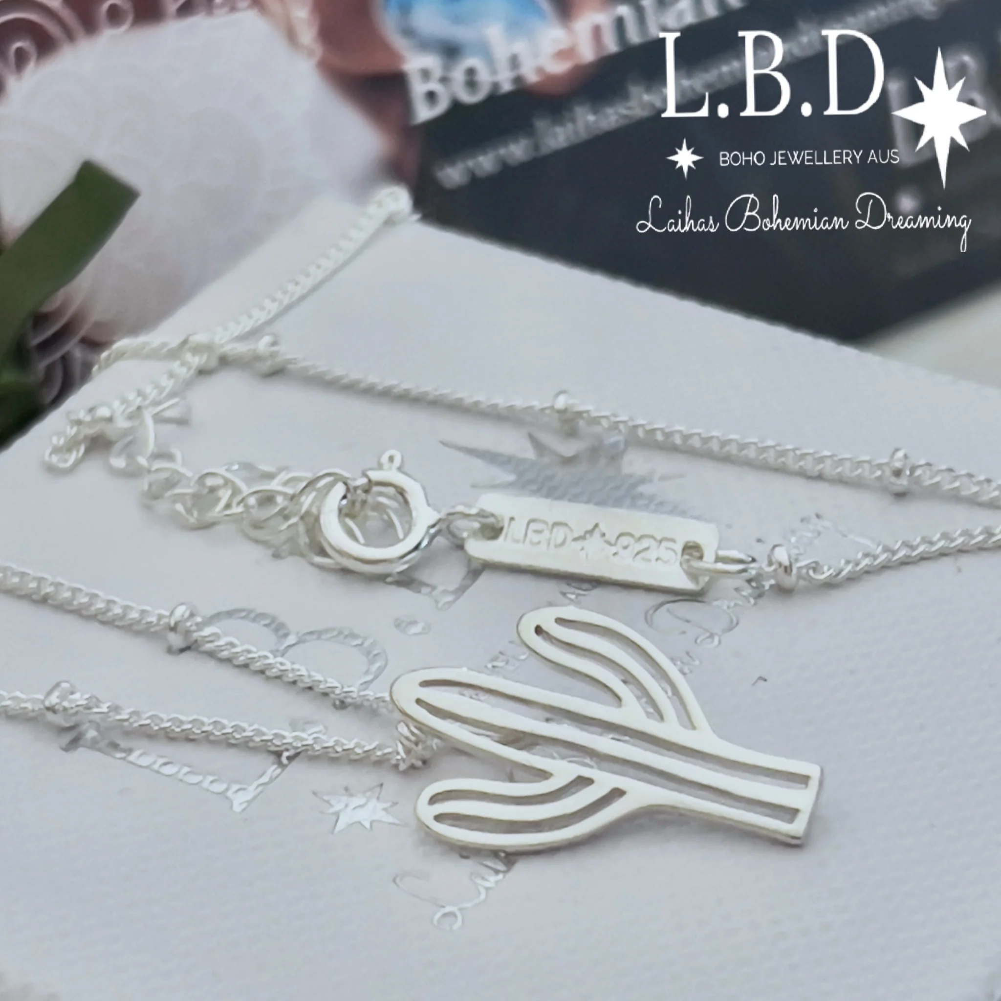 Laihas Cacti Necklace- Necklace of Endurance