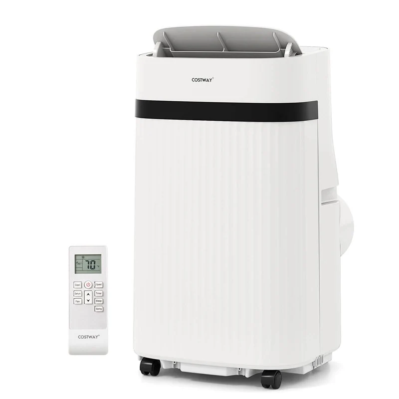 12000 BTU Portable Air Conditioner, 3-in-1 AC Unit with Fan, Dehumidifier & Sleep Mode, 24H Timer, Window Kit, Cools Room up to 550 Sq. Ft