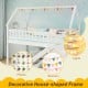 Twin Over Twin Bunk Bed with Slide and Staircase