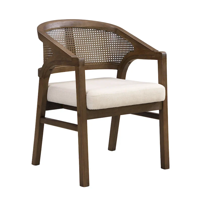 Christopher Knight Home - Cane Upholstered Dining Chair (Set of 2)
