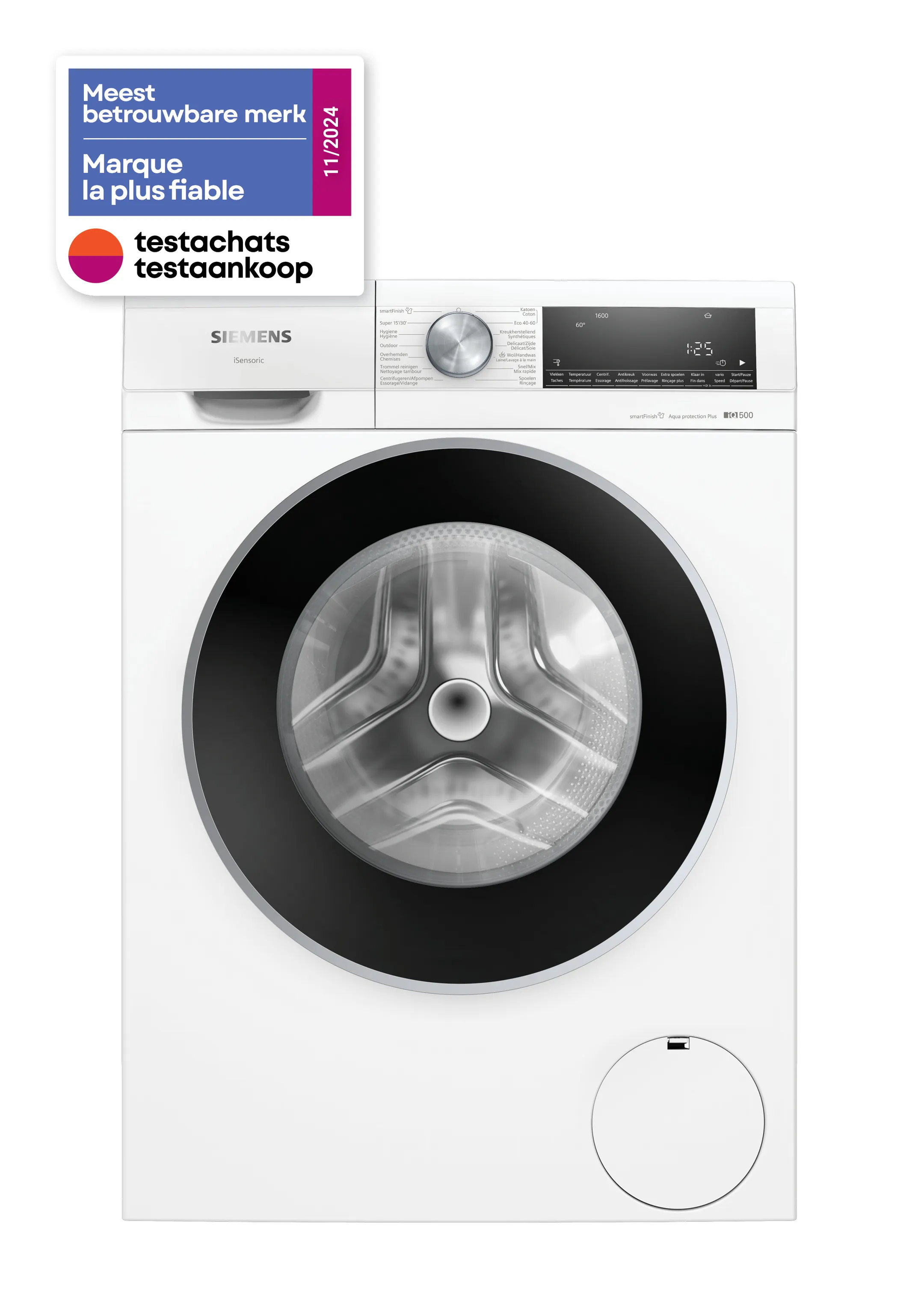 Siemens Wasmachine WG46G2Z4FG iQ500 antivlekken 9 kg