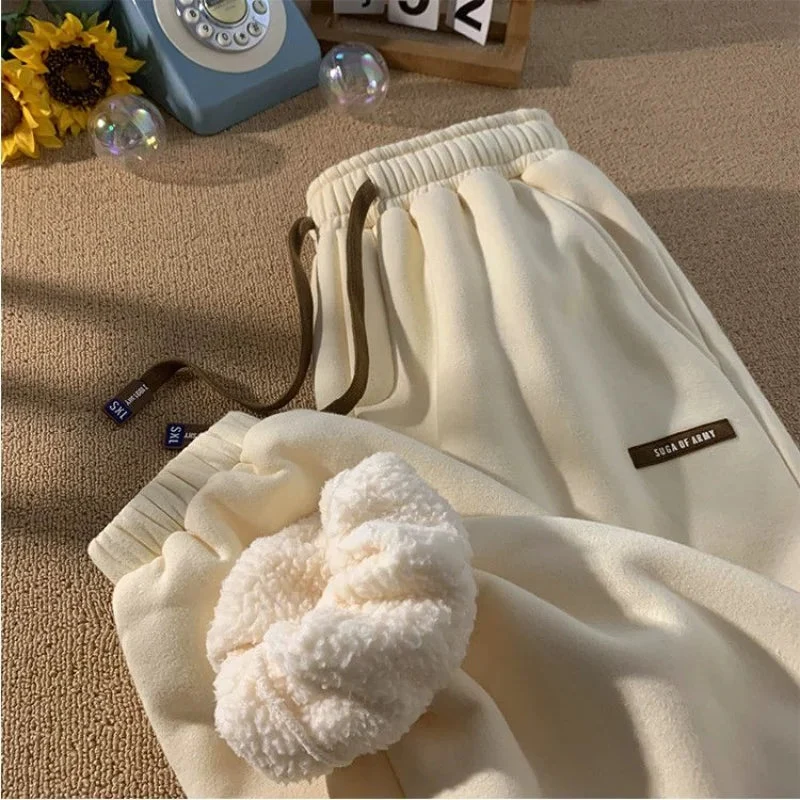 Women��s High-Waist Fleece Joggers Relaxed Fit for Comfort