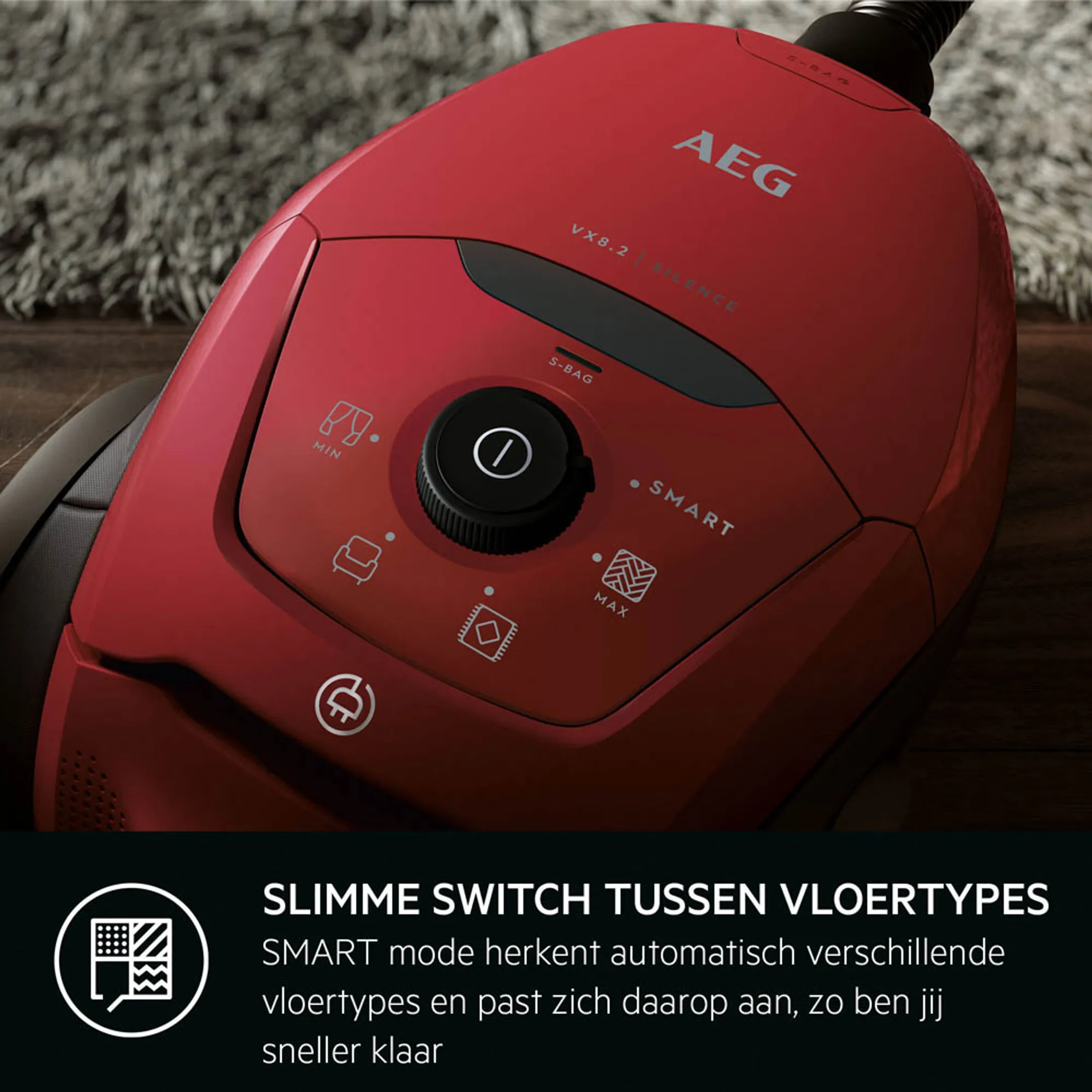 AEG Stofzuiger met zak VX82-1-2CR