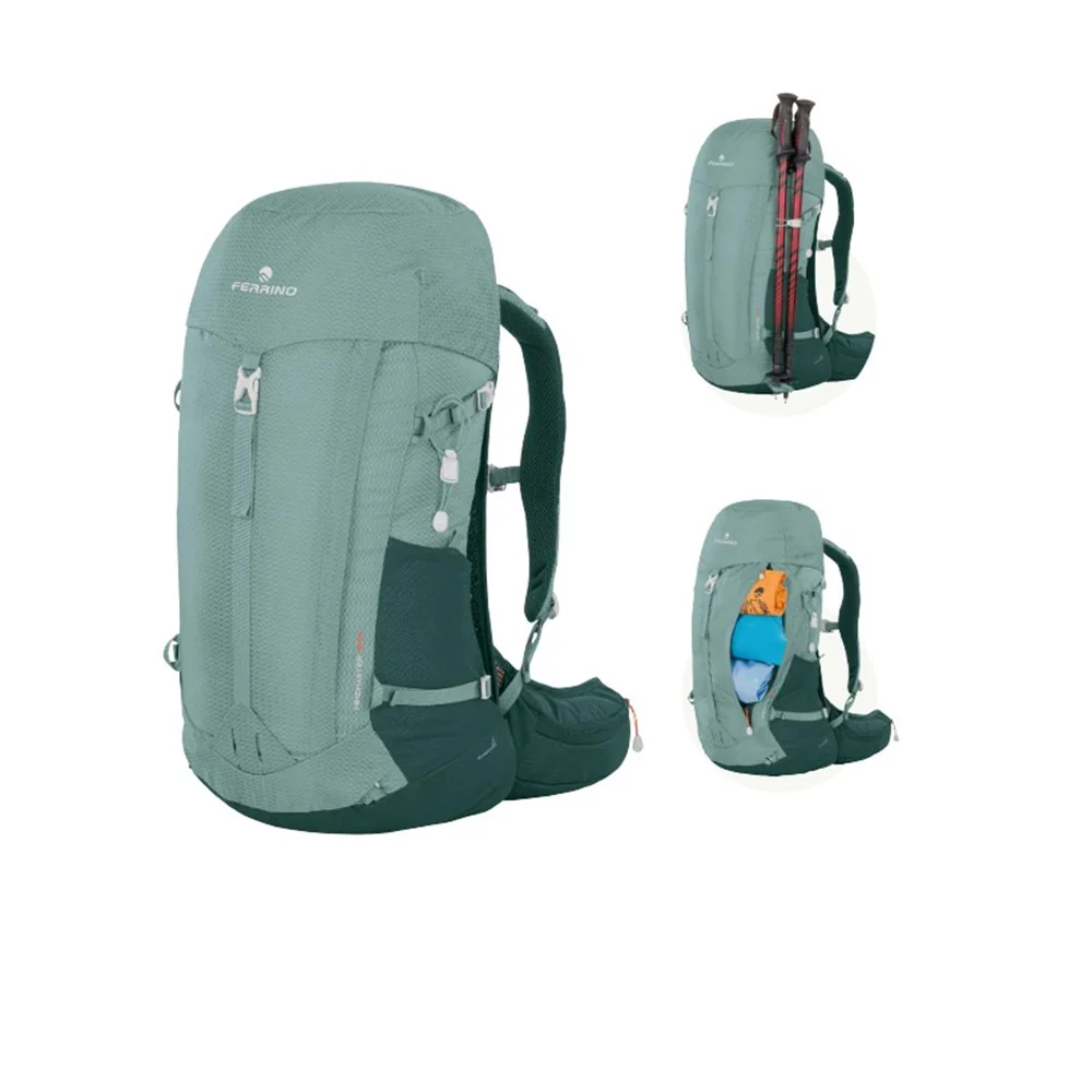 FERRINO HIKEMASTER 34 LADY ZAINO CON SCHIENALE STACCATO E CORTO DA TREKKING