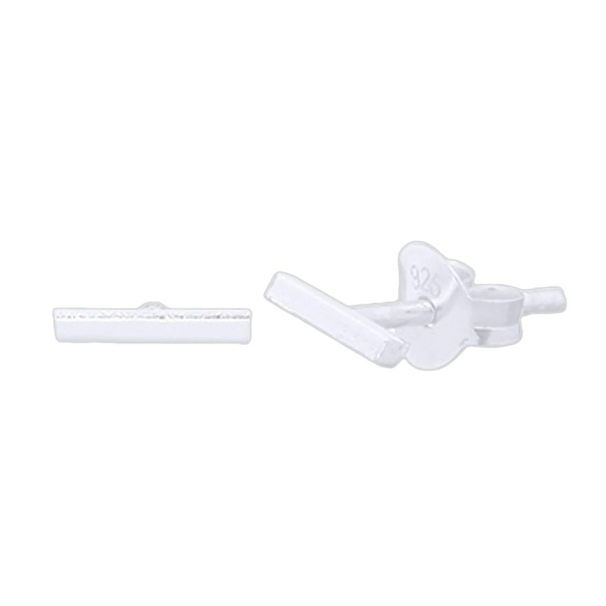 Laihas Simple Studs - Sterling Silver Mini Bar