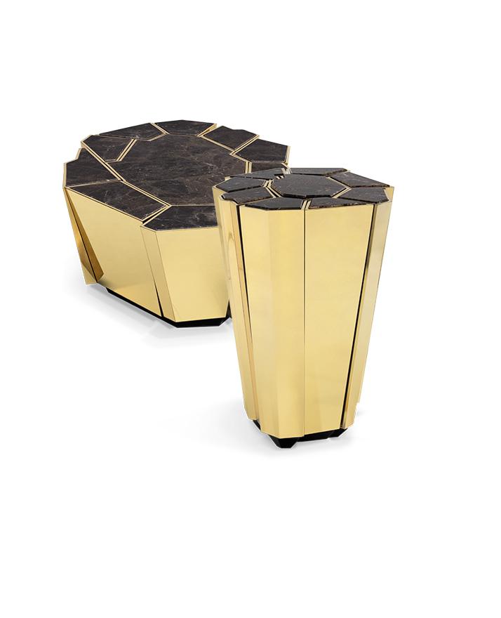 Crackle Side Table
