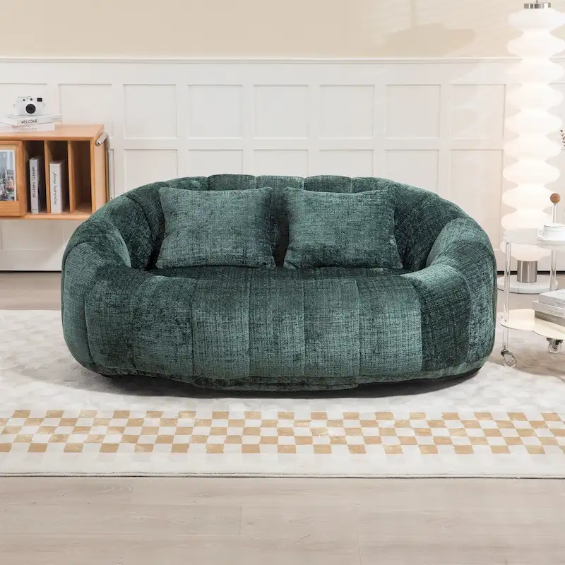 Adult Bean Bag Chair - Multi-Color Lazy Sofa