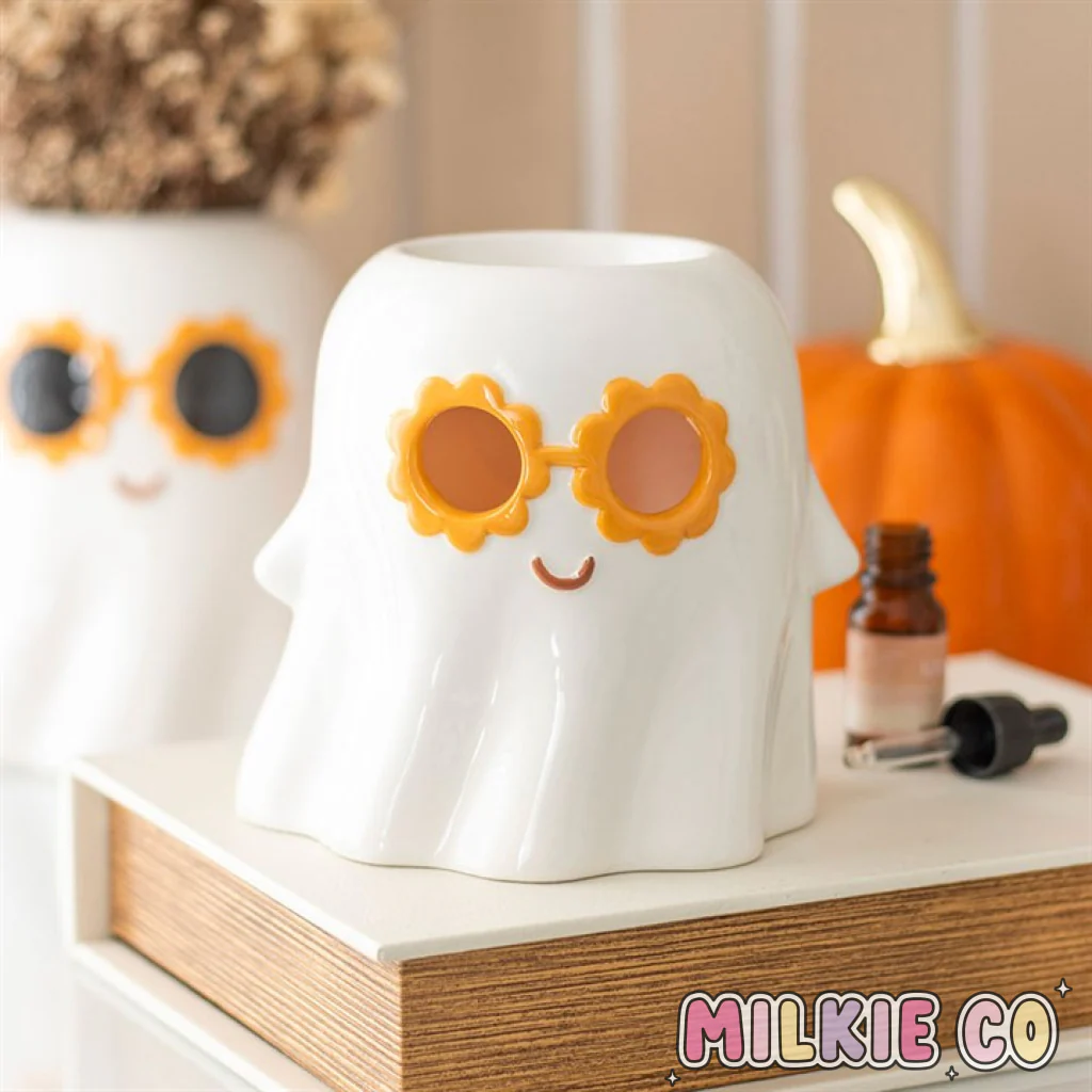 Retro Ghost Wax Melt Burner