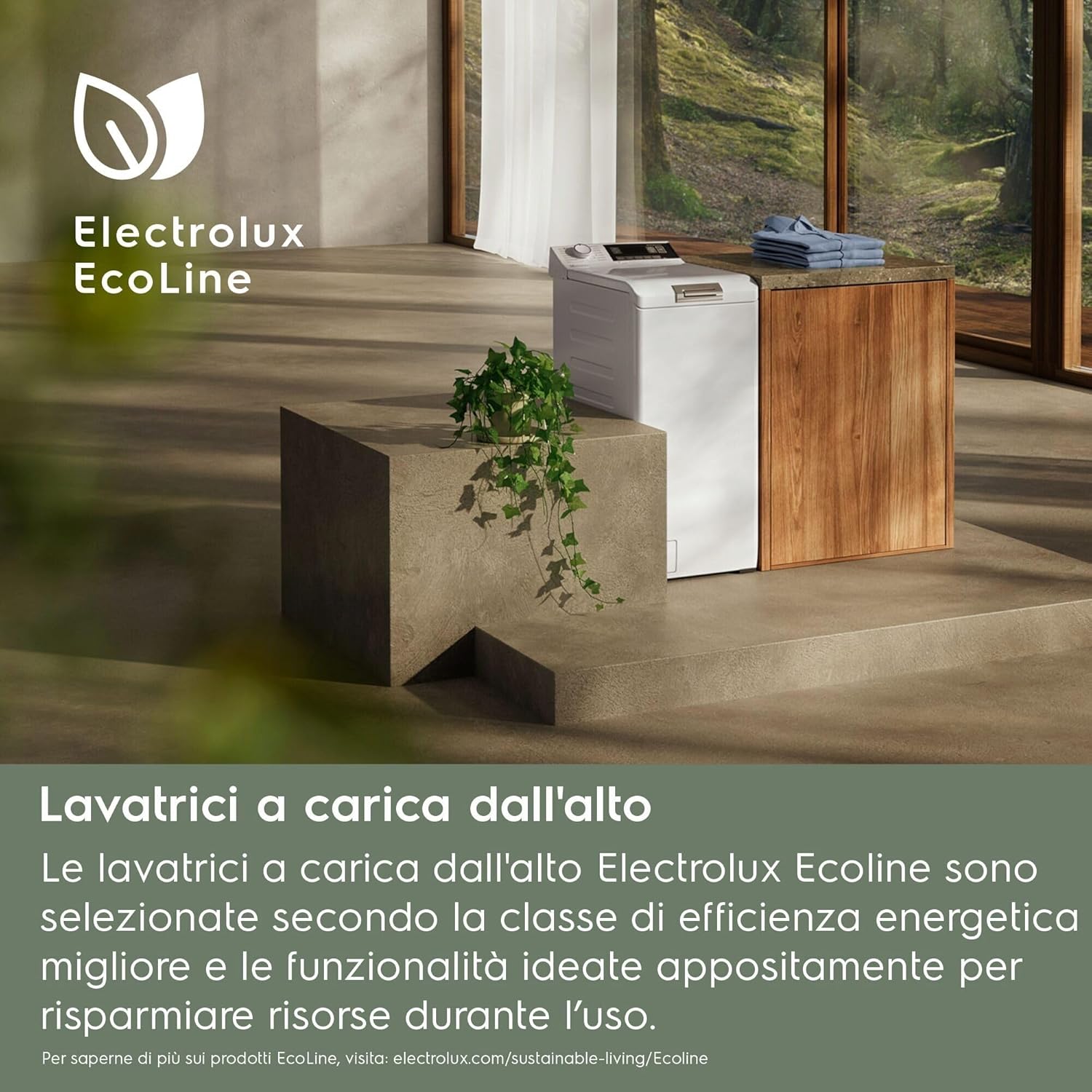 Electrolux Lavatrice a Carica Dall’Alto Serie 600 SensiCare 6 kg EW6T426A – Motore Inverter, Programma Vapore Anti-Allergy, Apertura Soft Opening, Display Touch, Classe Energetica A