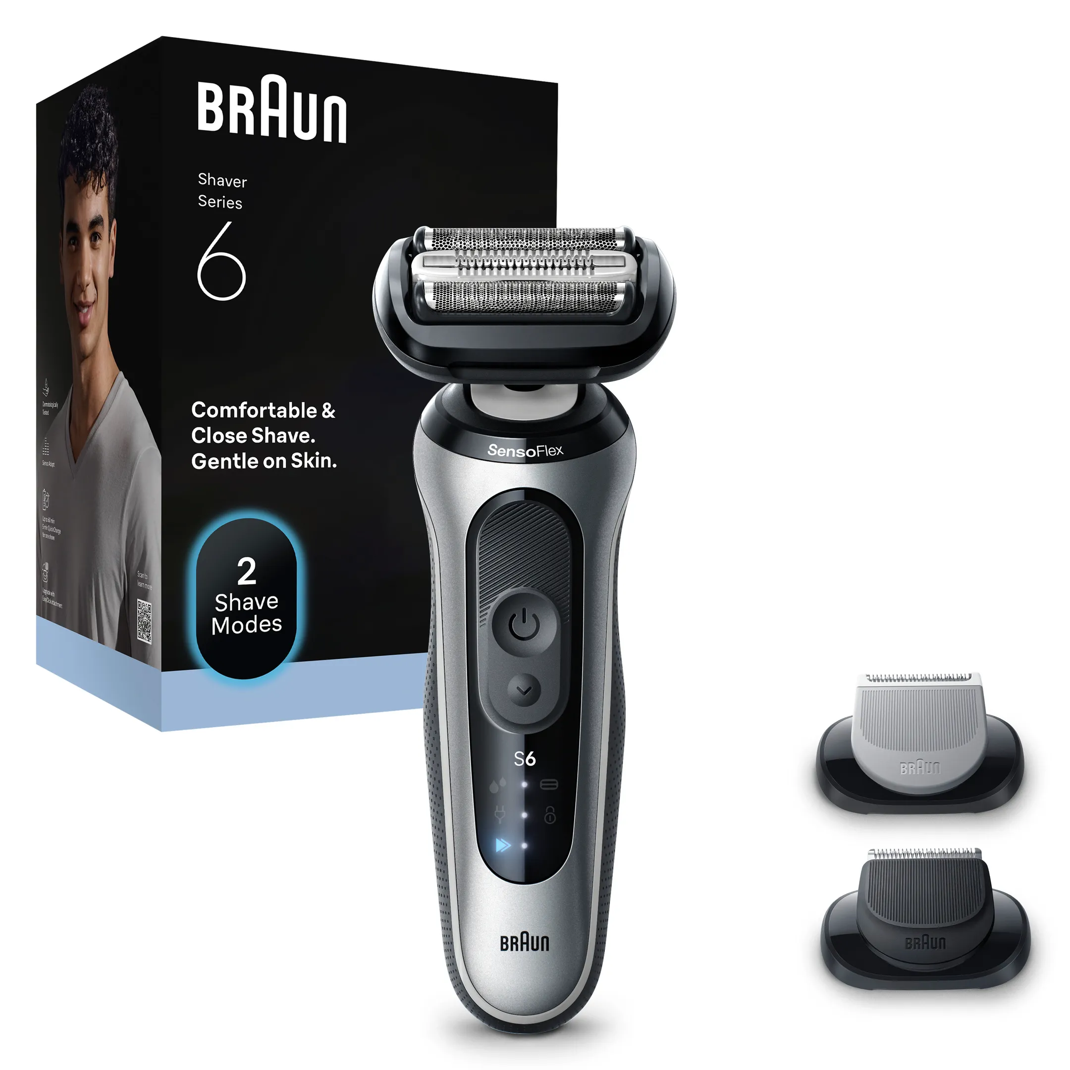 Braun Elektrisch scheerapparaat Series 6 62-S1650s