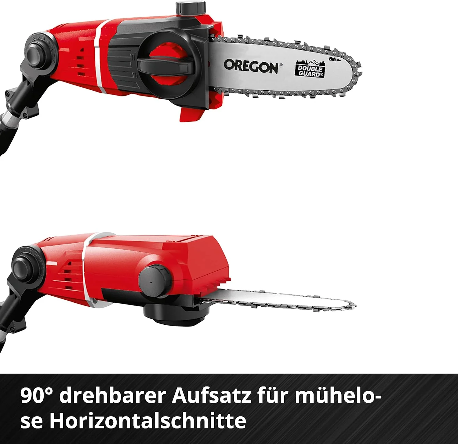 Einhell Akku Multifunktionswerkzeug GE-HC 18 Li T-Solo (2-in-1 Heckenschere und Motorsge, Oregon Schwert, ohne Akku & Ladegert)