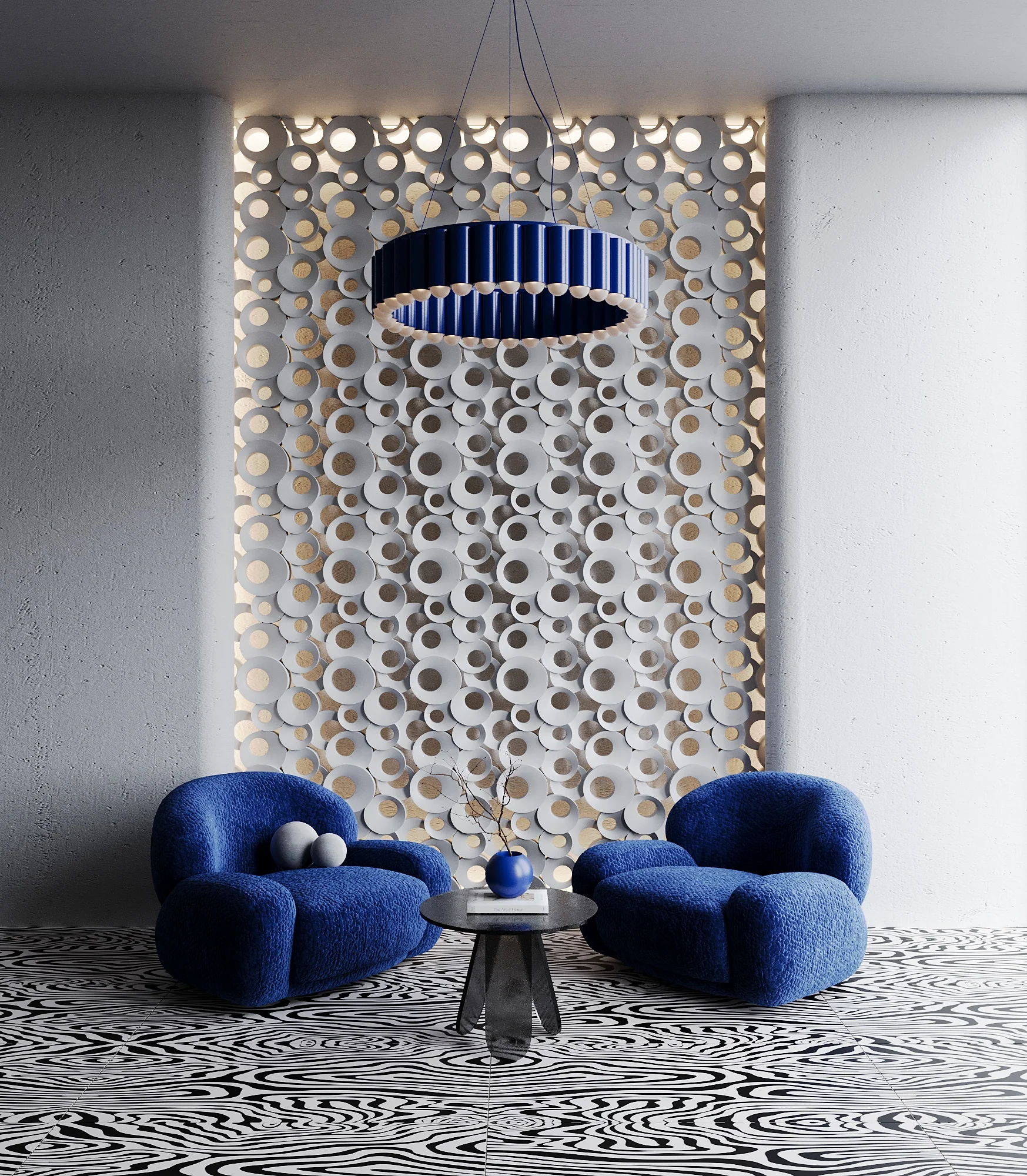 GYPSUM 3D WALL PANEL | FOAM 0053