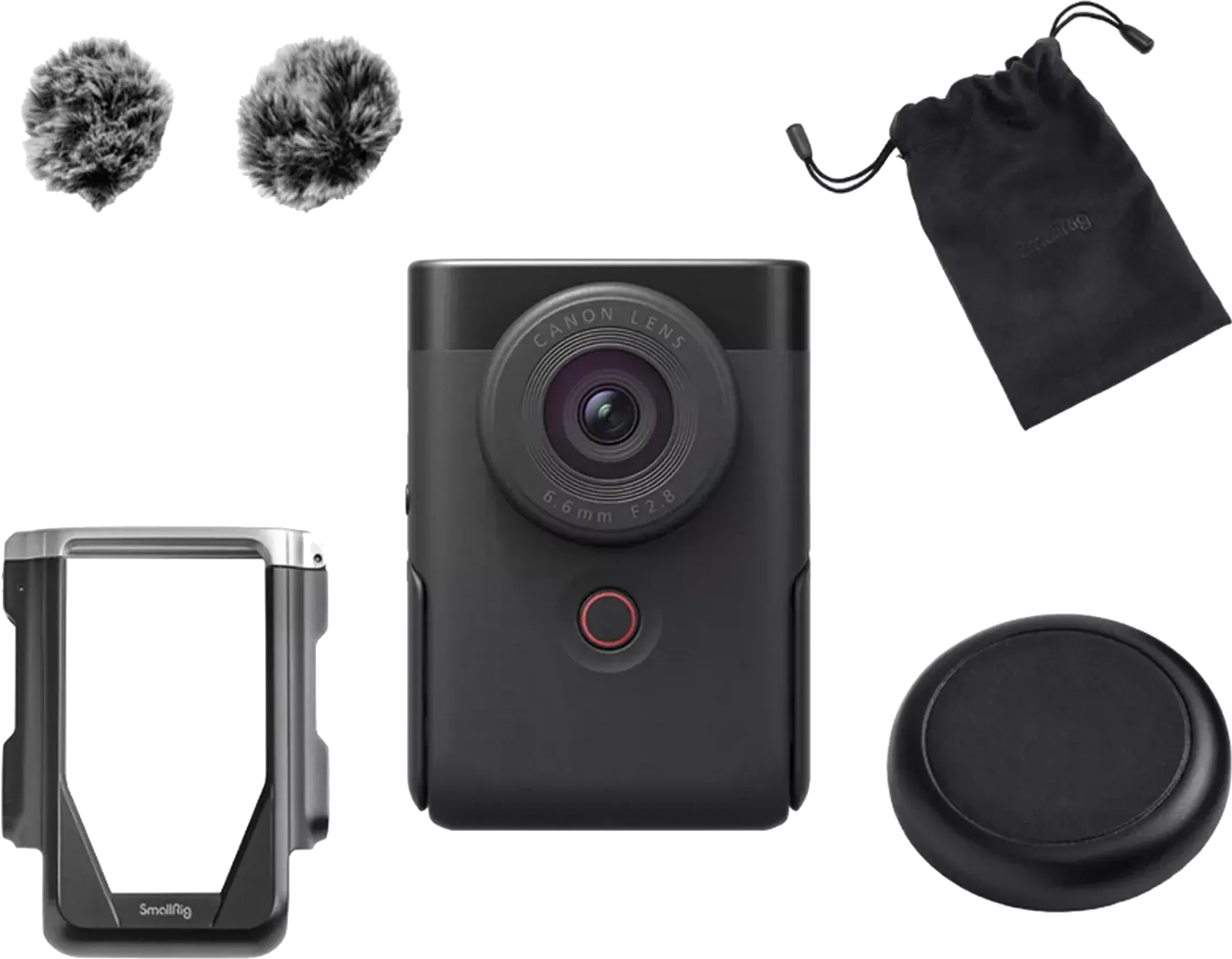 Canon PowerShot V10 Advanced Vlogging Kit - Zwart